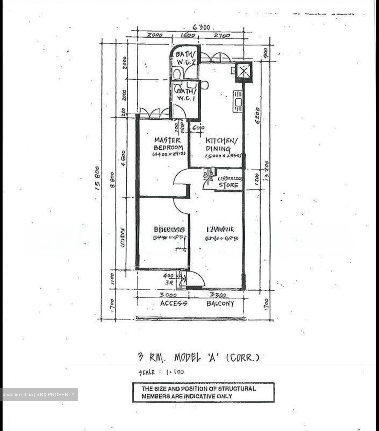 Blk 304 Hougang Avenue 5 (Hougang), HDB 3 Rooms #612444651